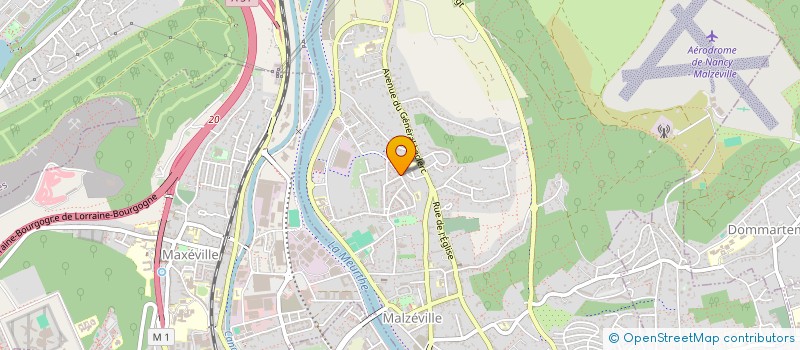 localisation de l'entreprise MADAME BENEDICTE LEYDER  MALZEVILLE