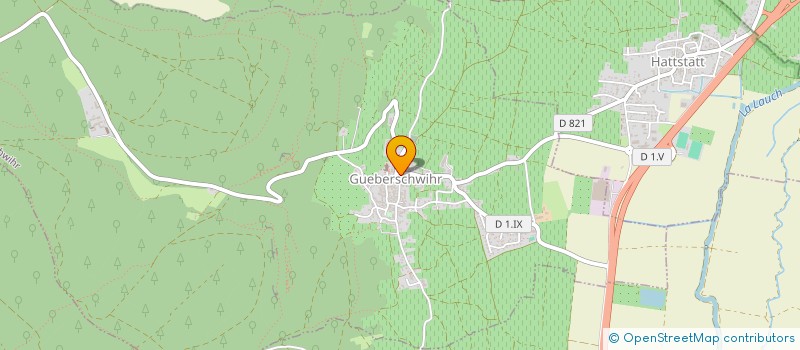 localisation de l'entreprise MADAME BENEDICTE LICHTLE  GUEBERSCHWIHR