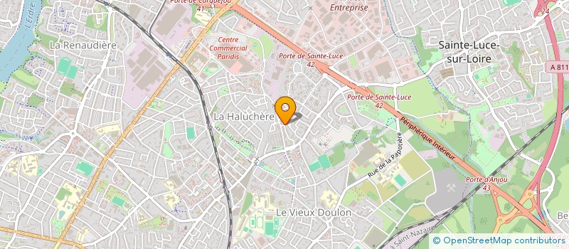 localisation de l'entreprise MADAME BENEDICTE LOPEZ à NANTES