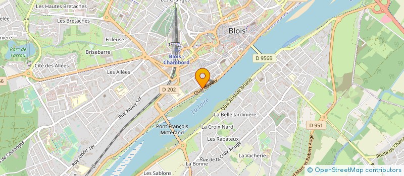localisation de l'entreprise MADAME BENEDICTE MAGNIER à BLOIS