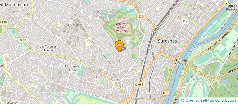 localisation de l'entreprise MADAME BENEDICTE MALARTRE à SURESNES