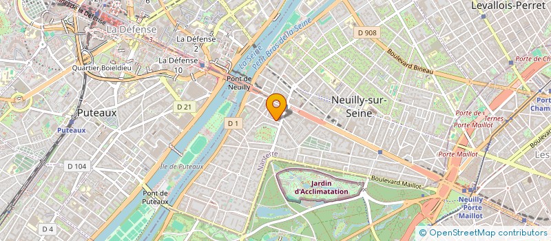 localisation de l'entreprise MADAME BENEDICTE MAMALIGA à NEUILLY SUR SEINE