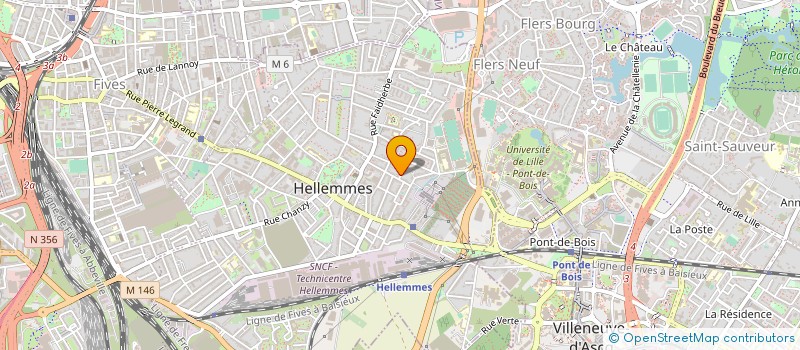 localisation de l'entreprise MADAME BENEDICTE MARIE ALET CRUBELLIER à LILLE