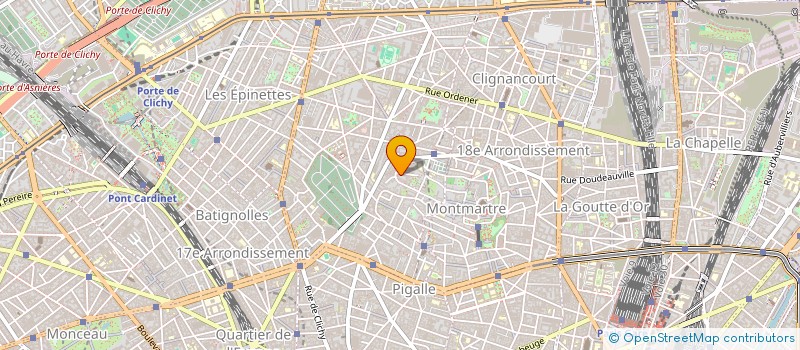 localisation de l'entreprise MADAME BENEDICTE MARTIN  PARIS