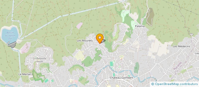 localisation de l'entreprise MADAME BENEDICTE MARTIN à MARSEILLE