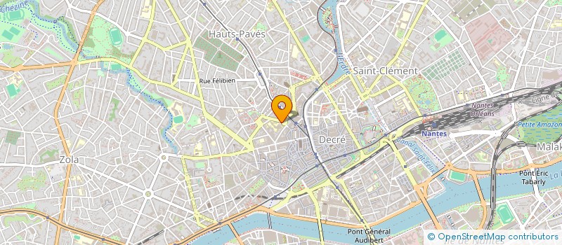 localisation de l'entreprise MADAME BENEDICTE MERAT  NANTES