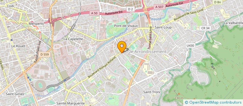 localisation de l'entreprise MADAME BENEDICTE MERCIER à MARSEILLE