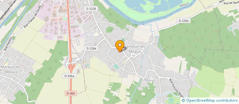localisation de l'entreprise MADAME BENEDICTE MEUNIER à NANTEUIL-LES-MEAUX