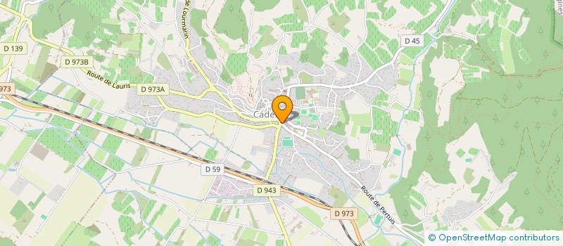 localisation de l'entreprise MADAME BENEDICTE MEUNIER-MERLIOZ à CADENET