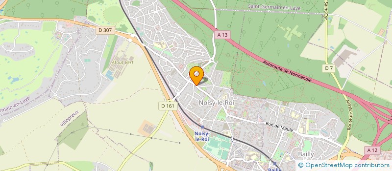localisation de l'entreprise MADAME BENEDICTE MOLVINGER à NOISY-LE-ROI