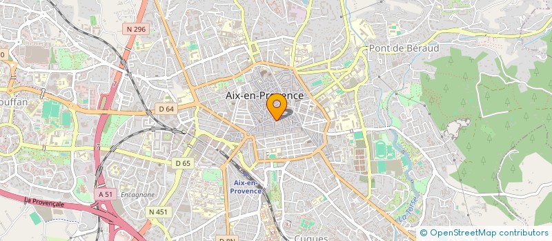 localisation de l'entreprise MADAME BENEDICTE MONNIN à AIX-EN-PROVENCE