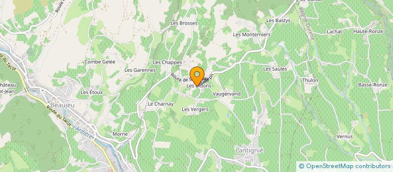 localisation de l'entreprise MADAME BENEDICTE MONTOY  LANTIGNIE