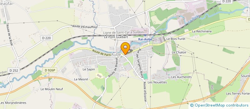 localisation de l'entreprise MADAME BENEDICTE MOREL à AUBE