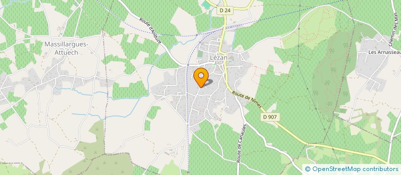 localisation de l'entreprise MADAME BENEDICTE MUSCIO  LEZAN