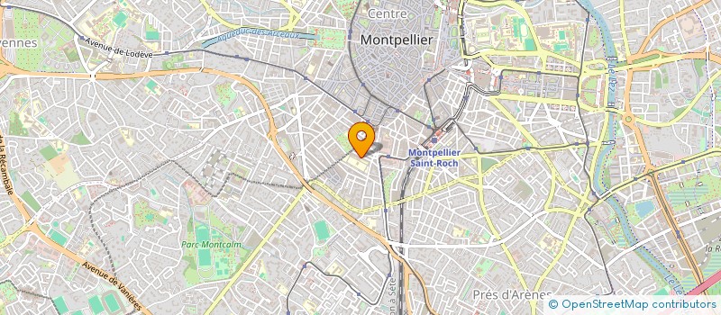 localisation de l'entreprise MADAME BENEDICTE NKOUKA KETTY à MONTPELLIER