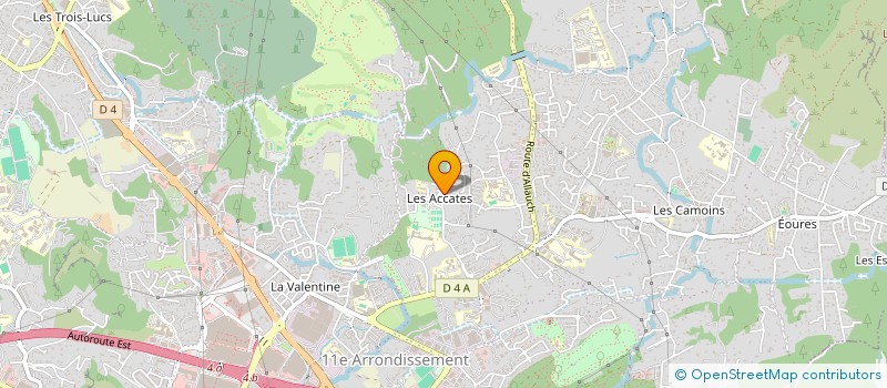 localisation de l'entreprise MADAME BENEDICTE NOE  MARSEILLE