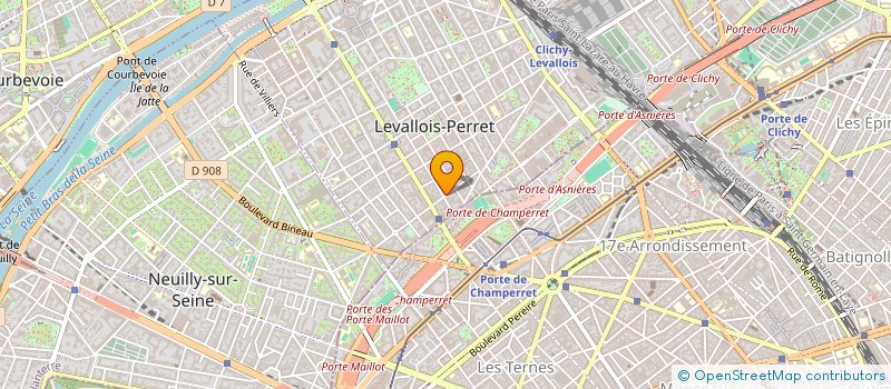 localisation de l'entreprise MADAME BENEDICTE OISEL à LEVALLOIS-PERRET