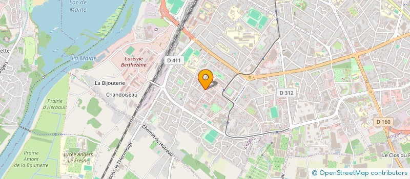 localisation de l'entreprise MADAME BENEDICTE OKO  BOUGUENAIS