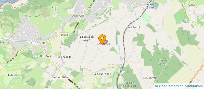 localisation de l'entreprise MADAME BENEDICTE OLIVIER  VILLERS-SUR-MER