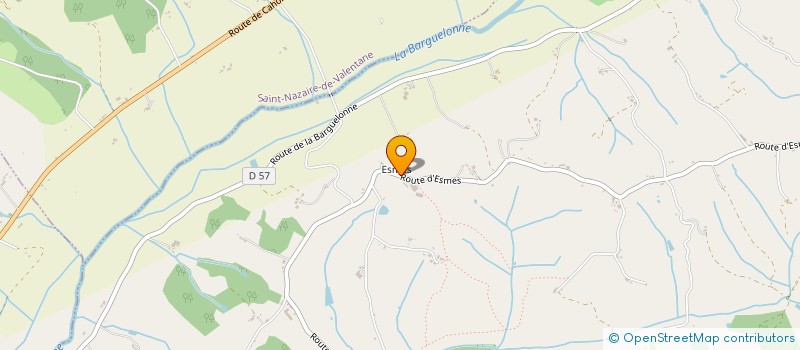 localisation de l'entreprise MADAME BENEDICTE ORIGAS  MONTESQUIEU