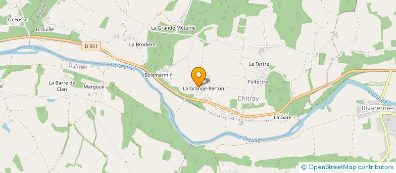 localisation de l'entreprise MADAME BENEDICTE PEAN à CHITRAY
