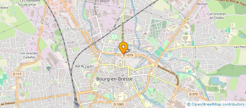 localisation de l'entreprise MADAME BENEDICTE PERRET à BOURG-EN-BRESSE