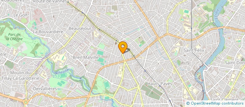 localisation de l'entreprise MADAME BENEDICTE PETREAU à NANTES