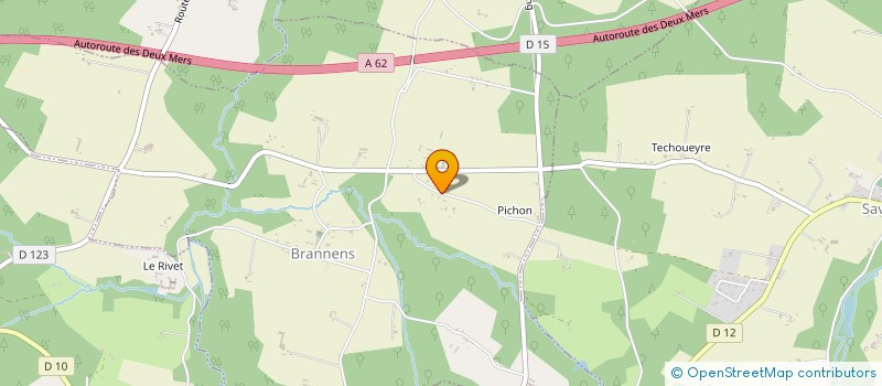 localisation de l'entreprise MADAME BENEDICTE PLANTAT  BRANNENS