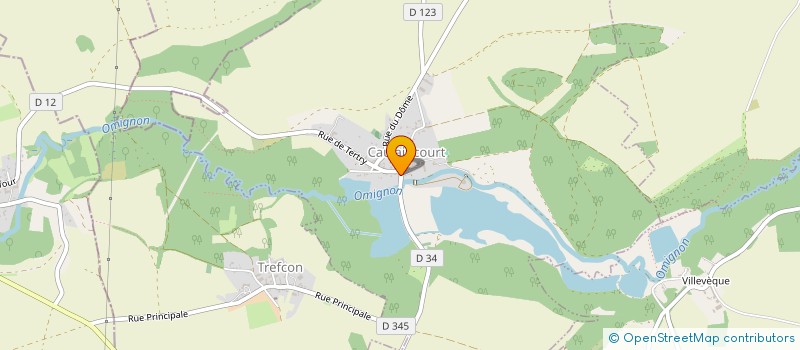 localisation de l'entreprise MADAME BENEDICTE PLUME  PONTRU