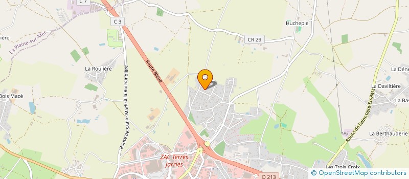 localisation de l'entreprise MADAME BENEDICTE POILANE  PORNIC