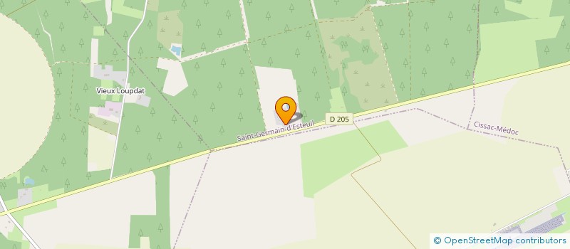 localisation de l'entreprise MADAME BENEDICTE PRATS  SAINT-GERMAIN-D'ESTEUIL