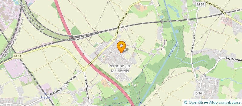 localisation de l'entreprise MADAME BENEDICTE RAMAUT à PERONNE-EN-MELANTOIS