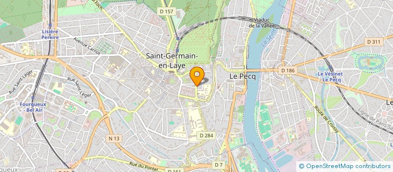 localisation de l'entreprise MADAME BENEDICTE REMOND  SAINT-GERMAIN-EN-LAYE