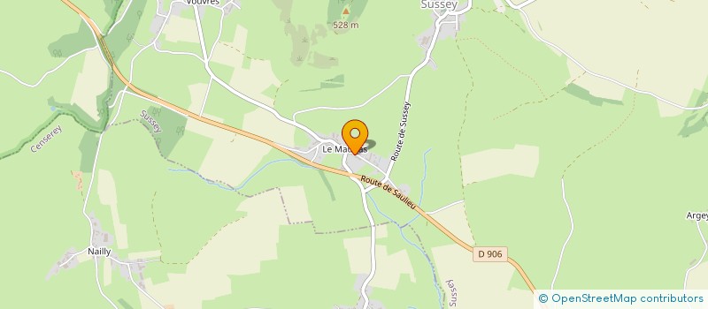 localisation de l'entreprise MADAME BENEDICTE RENAULT  SUSSEY