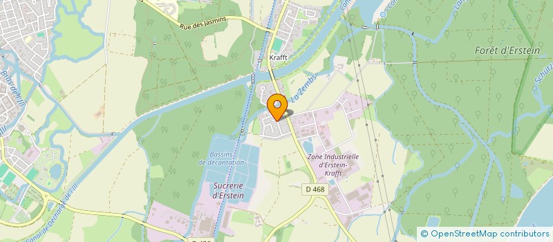 localisation de l'entreprise MADAME BENEDICTE RESCH  BOLSENHEIM