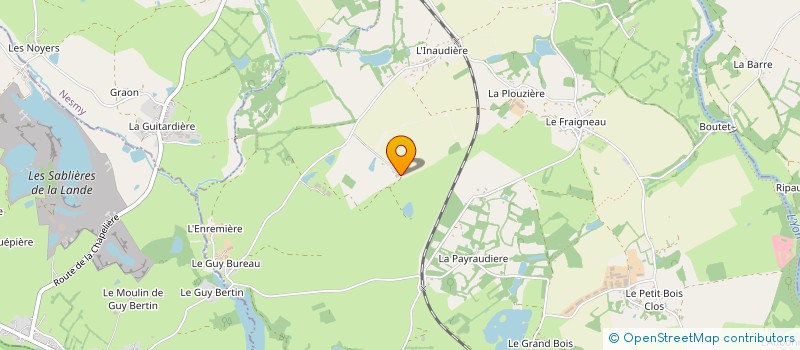 localisation de l'entreprise MADAME BENEDICTE RICHARD  RIVES DE L'YON