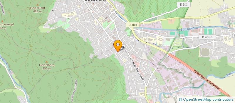 localisation de l'entreprise MADAME BENEDICTE RINCKEL  SOULTZ-HAUT-RHIN