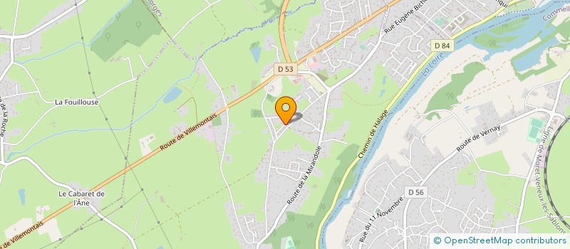 localisation de l'entreprise MADAME BENEDICTE RIOM  VILLEREST