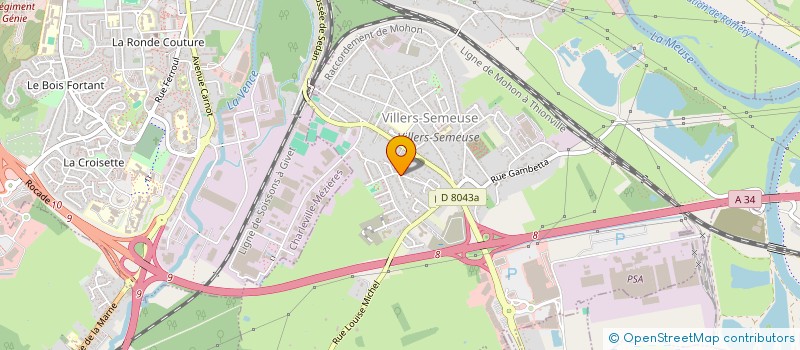 localisation de l'entreprise MADAME BENEDICTE ROBERTE AL VIOT à CHARLEVILLE-MEZIERES