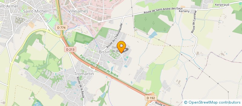 localisation de l'entreprise MADAME BENEDICTE ROMEFORT  GUERANDE