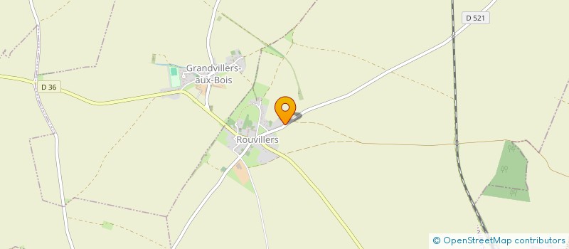 localisation de l'entreprise MADAME BENEDICTE ROSSA  ROUVILLERS