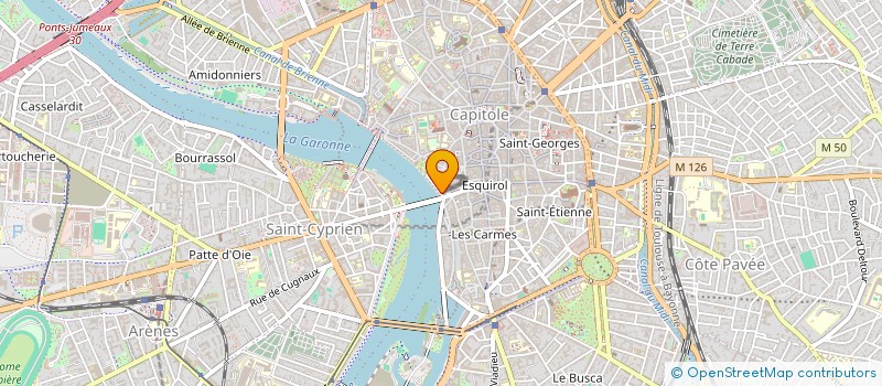 localisation de l'entreprise MADAME BENEDICTE ROUQUAYROL à TOULOUSE