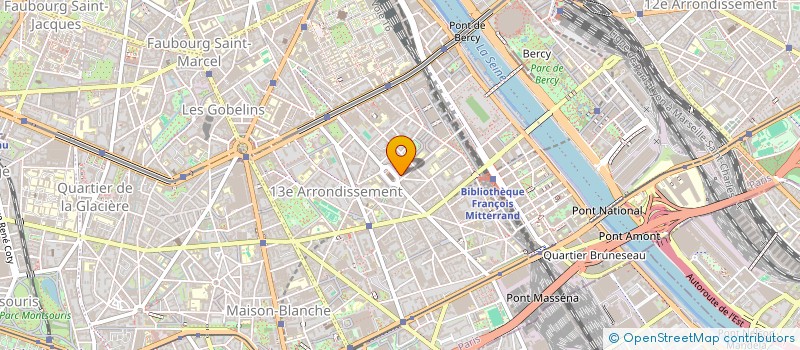 localisation de l'entreprise MADAME BENEDICTE ROUSSEL  PARIS