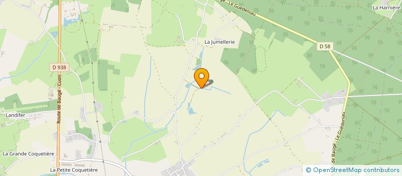 localisation de l'entreprise MADAME BENEDICTE SALLE à BAUGE-EN-ANJOU