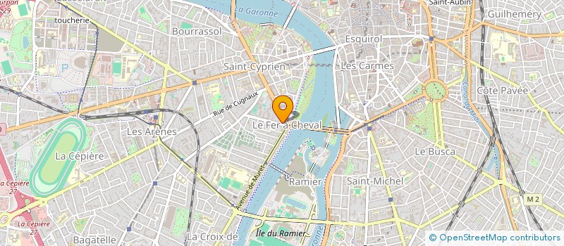 localisation de l'entreprise MADAME BENEDICTE SANHES à TOULOUSE