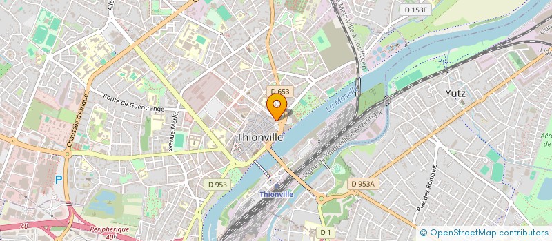 localisation de l'entreprise MADAME BENEDICTE SANZEY  YUTZ