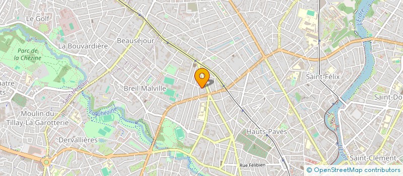 localisation de l'entreprise MADAME BENEDICTE SAUVAGET à NANTES