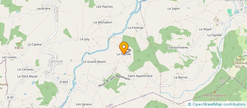 localisation de l'entreprise MADAME BENEDICTE SEON à LARAJASSE