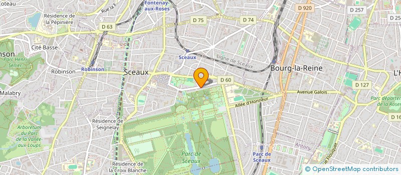 localisation de l'entreprise MADAME BENEDICTE SERVATIUS à SCEAUX