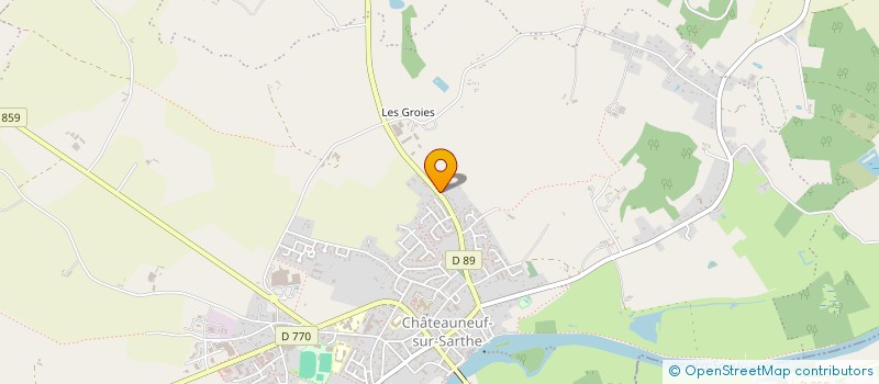 localisation de l'entreprise MADAME BENEDICTE SINGLE à LES HAUTS-D'ANJOU